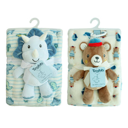 Cobija + Peluche para bebé