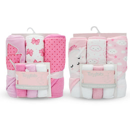 Set de toallas P/ Bebe 6pzs