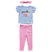 Conjunto + Vincha P/ Bebe