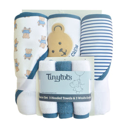 Toallas & Toallitas P/ Bebe 6Pzs