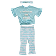 Conjunto P/ Bebe 3Pzs