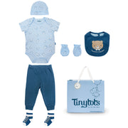 Body + Gorro + Babero +  Pantalón + Mitone