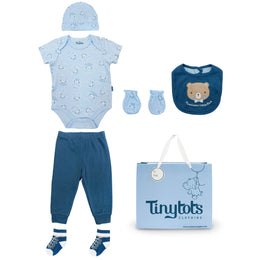 Body + Gorro + Babero +  Pantalón + Mitone