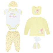 Body + Pantalón Largo + Babero +  Gorro + Sueter M/