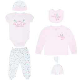 Body + Pantalón Largo + Babero +  Gorro + Sueter M/