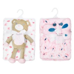 Cobija + Peluche para bebé