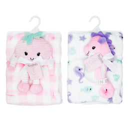 Cobija + Peluche para bebé