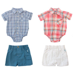 Conjunto Camisa  P/ Bebe 2pzs