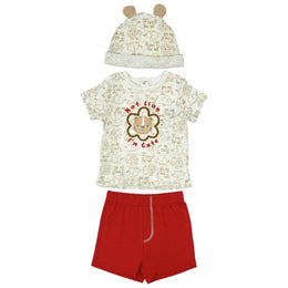 Sueter + Pantalón Corto +  Gorro