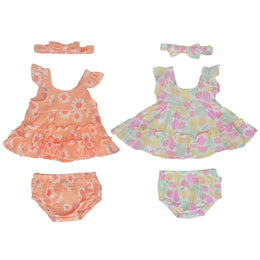 Vestido - Vincha P/ Bebe