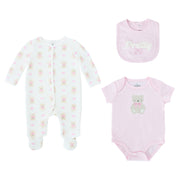 Conjunto Body M / Larga  P/ Bebe 3Pzs