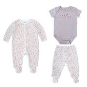 Conjunto Body M / Larga  P/ Bebe 3Pzs