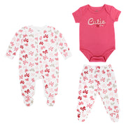 Conjunto Body P/ Bebe 3 Pzs