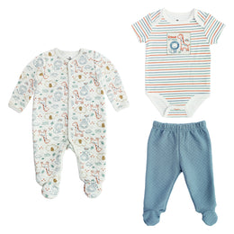 Conjunto Body P/ Bebe 3 Pzs