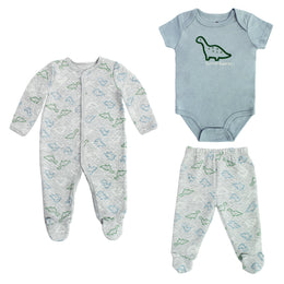 Conjunto Body P/ Bebe 3 Pzs