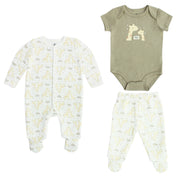 Conjunto Body P/ Bebe 3 Pzs