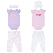 Body M/Corta + Pantalón Largo + Vincha + Gorro