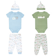 Body M/Corta + Pantalón Largo + Gorro