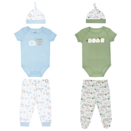 Body M/Corta + Pantalón Largo + Gorro