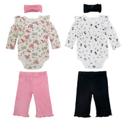 Conjunto Body M/L + Pantalón +  Vincha