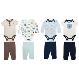 Conjunto Body M/L + Body M/C +  Pantalón