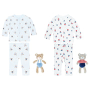 Pijama  + Peluche De Apego