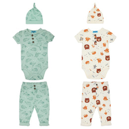 Body M/ C + Pantalón +  Gorro