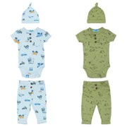 Body M/ C + Pantalón +  Gorro