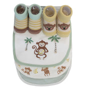 Set de Medias y Baberos 5pzs