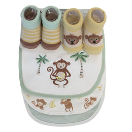Set de Medias y Baberos 5pzs