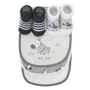 Set de Medias y Baberos 5pzs