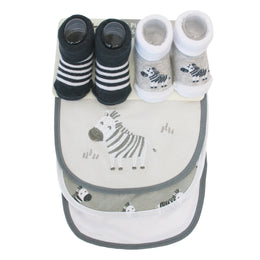 Set de Medias y Baberos 5pzs