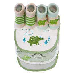 Set de Medias y Baberos 5pzs
