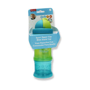 Vaso deportivo con contenedor para snacks