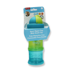 Vaso deportivo con contenedor para snacks