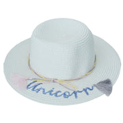 Sombrero de paja para niñas