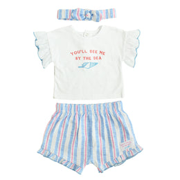 Conjunto P/ Bebe 3Pzs