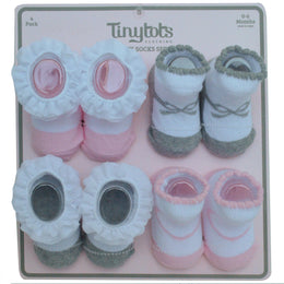 Medias P/ Bebe 4 Pk