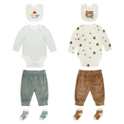 Body M/L + Pantalón +  Babero +  Medias