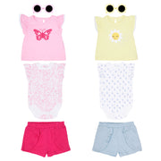 Body + Pantalón Corto +  Sueter +  Lentes