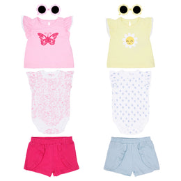 Body + Pantalón Corto +  Sueter +  Lentes