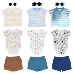 Body + Pantalón Corto +  Sueter +  Lentes