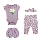 Conjunto Body M/ Corta 4Pzs