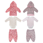 Sudadera Con Capucha + Body +  Pantalón