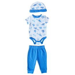 Conjunto Body - Gorro P/ Bebe