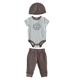 Conjunto Body P/ Bebe 3pzs
