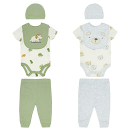 Body +  Pantalón Largo + Gorro +  Bavero