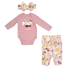 Conjunto Body M/ Larga + Vincha
