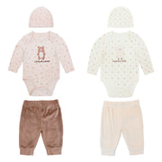Body M/L + Pantalón +  Gorro 3Pzs