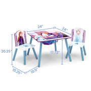 Conjunto de sillas y mesa 3pzs